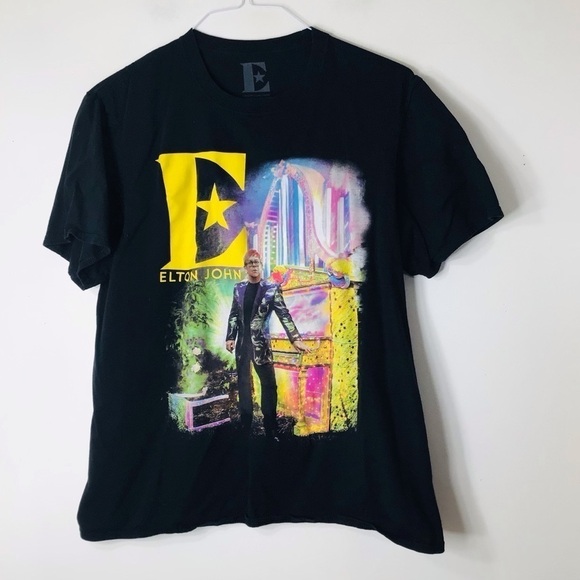 Elton John 2022 tour Tshirt large - Picture 1 of 7